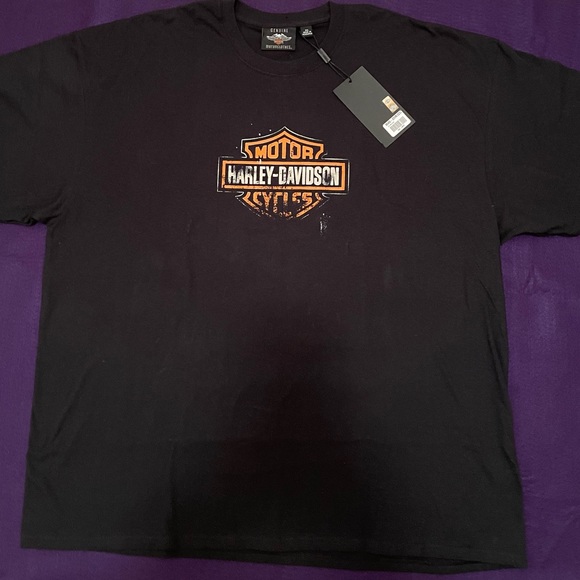 *NWT* Men Authentic Harley Davidson “Classic” Motor Cycle Branding SS T-Shirt - Picture 1 of 4